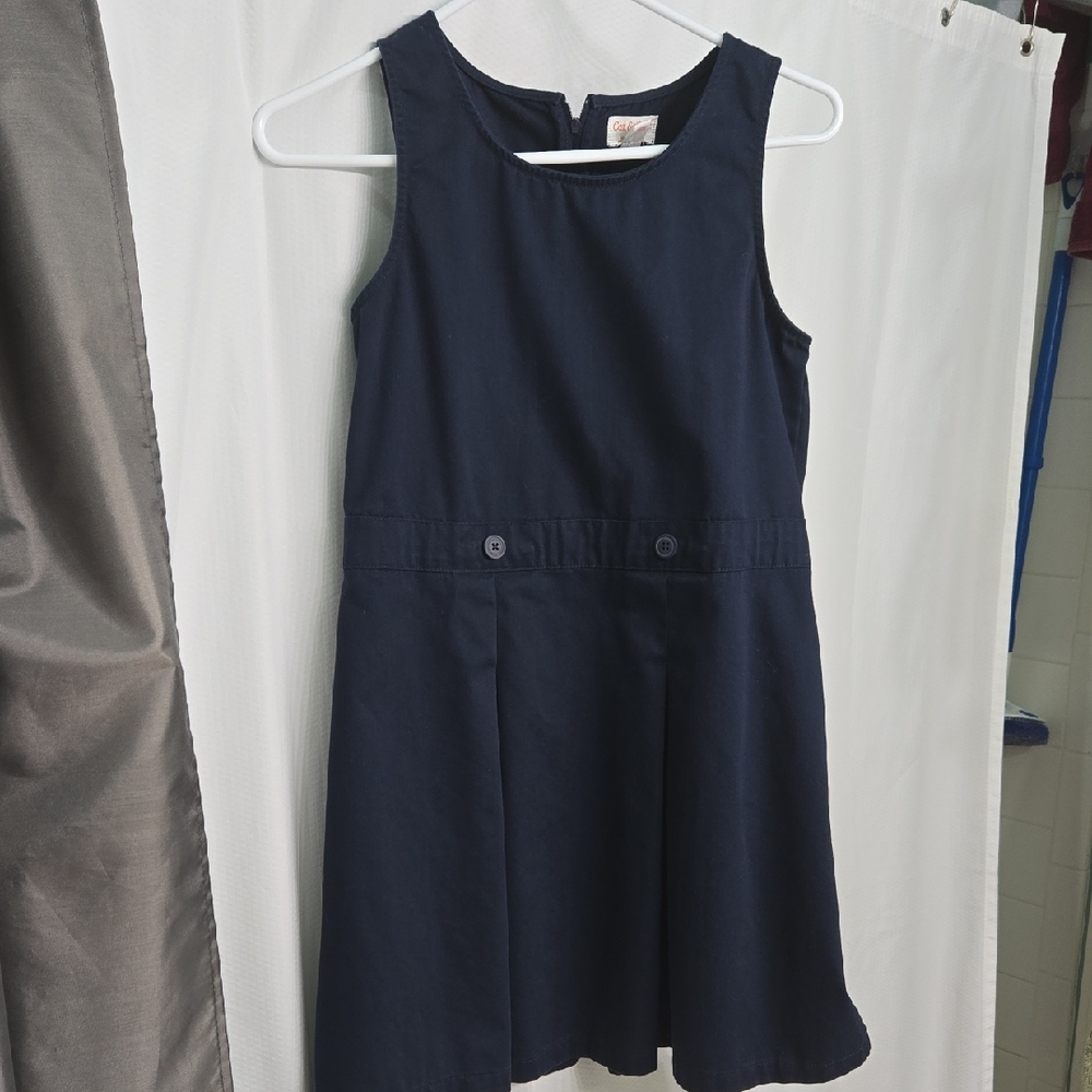 New! Cat & Jack Blue Crew Neck School Uniform